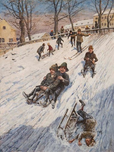 Sleigh Ride by Fritz Bergen